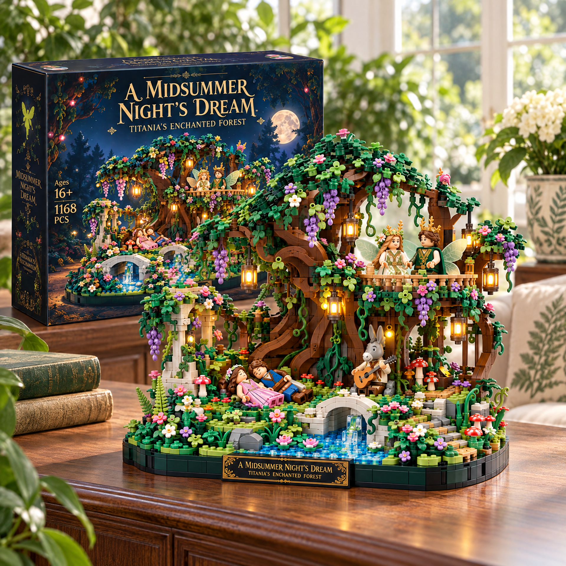 🧚‍♀️A Midsummer Night's Dream: Titania's Enchanted Forest