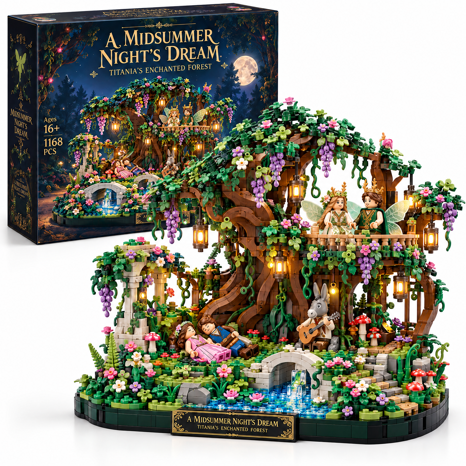 🧚‍♀️A Midsummer Night's Dream: Titania's Enchanted Forest