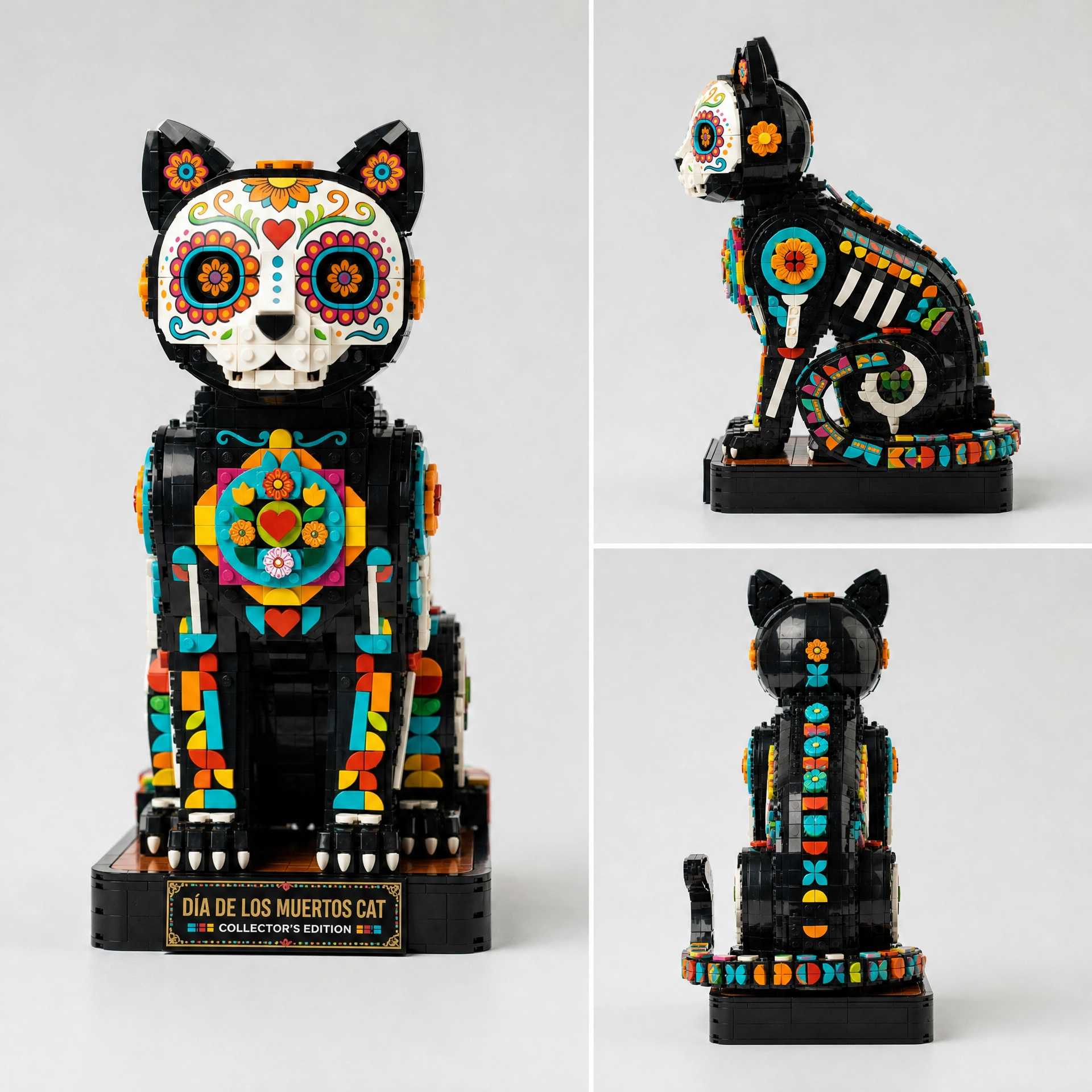 The Catrina Cat: Vibrant Cultural Collector's Edition