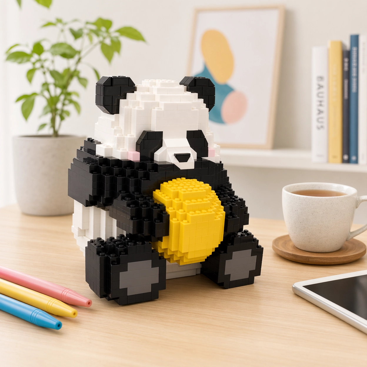Panda Play Ball Brick Set