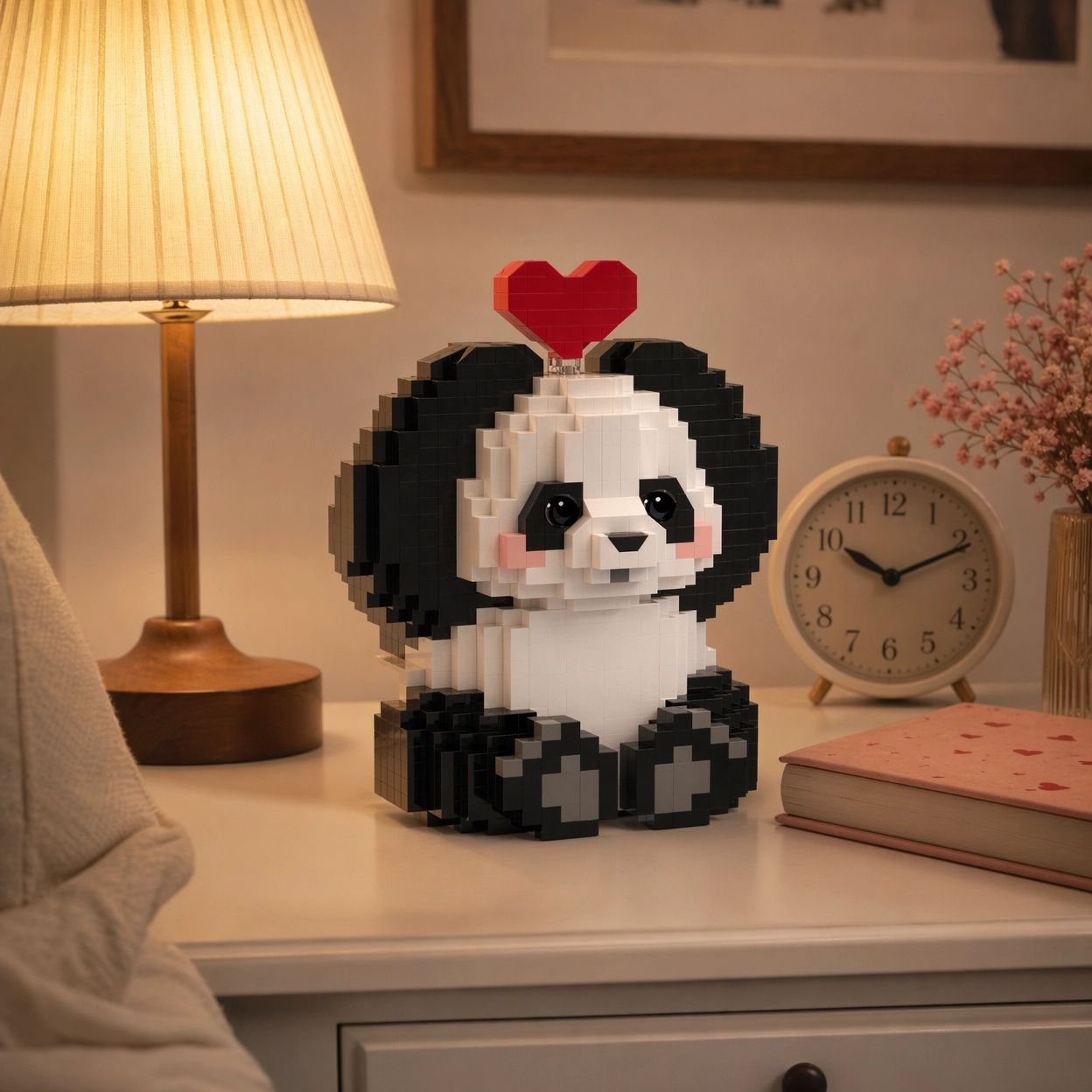 2-in-1 Panda Fun Building Block Set💗