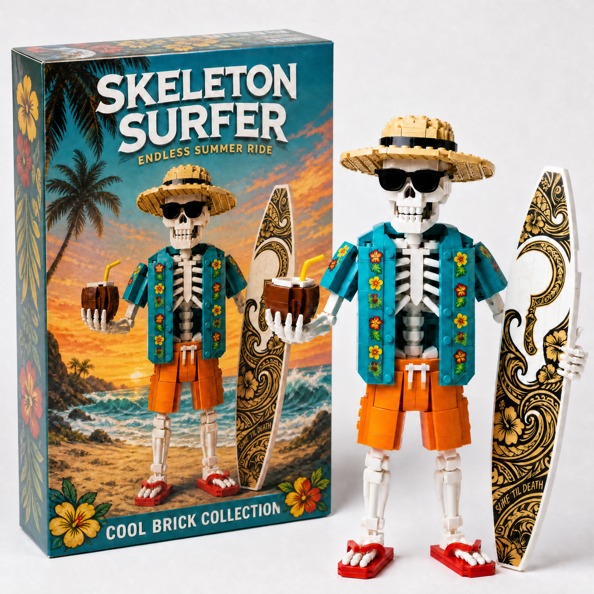 Skeleton Surfer: Endless Summer Ride