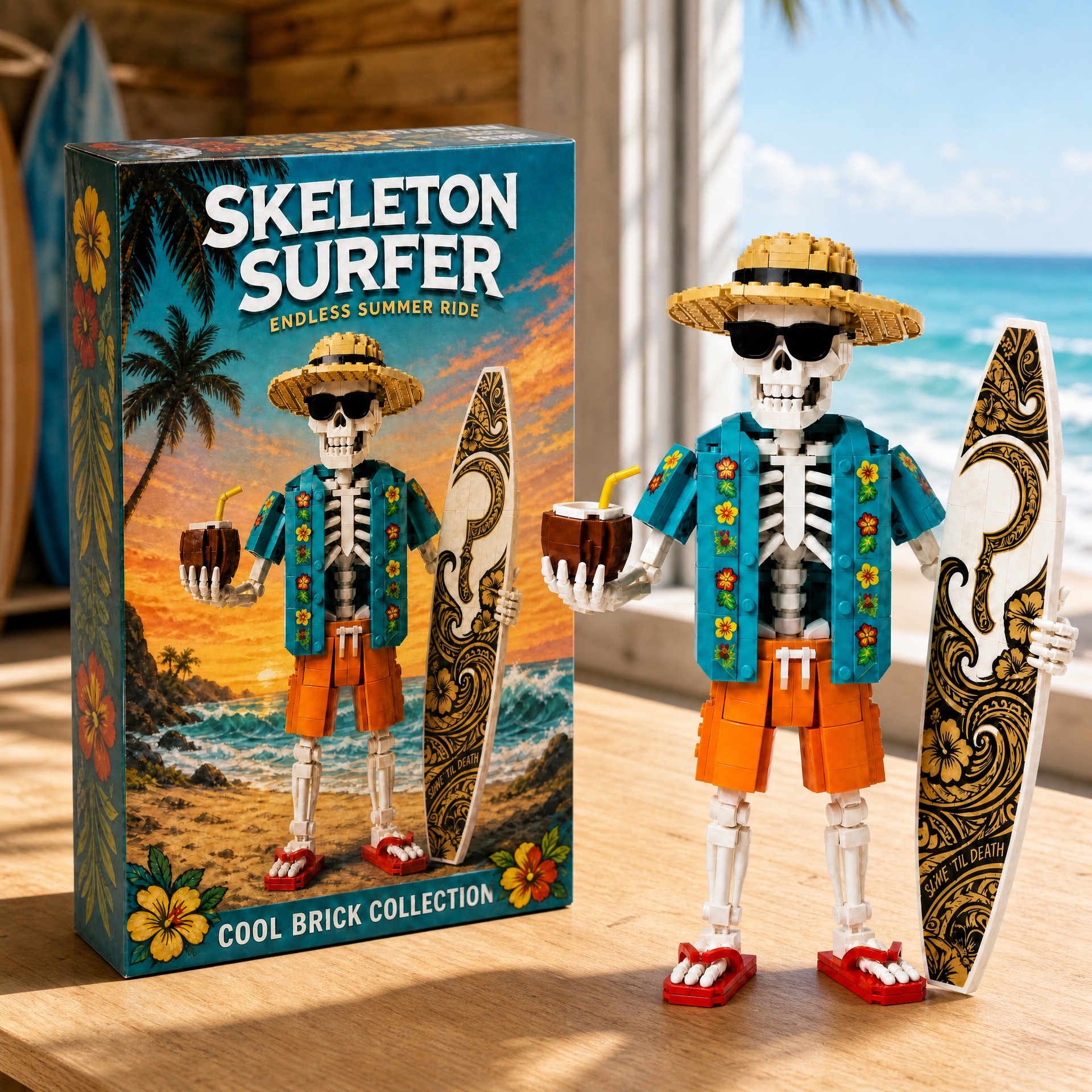 Skeleton Surfer: Endless Summer Ride