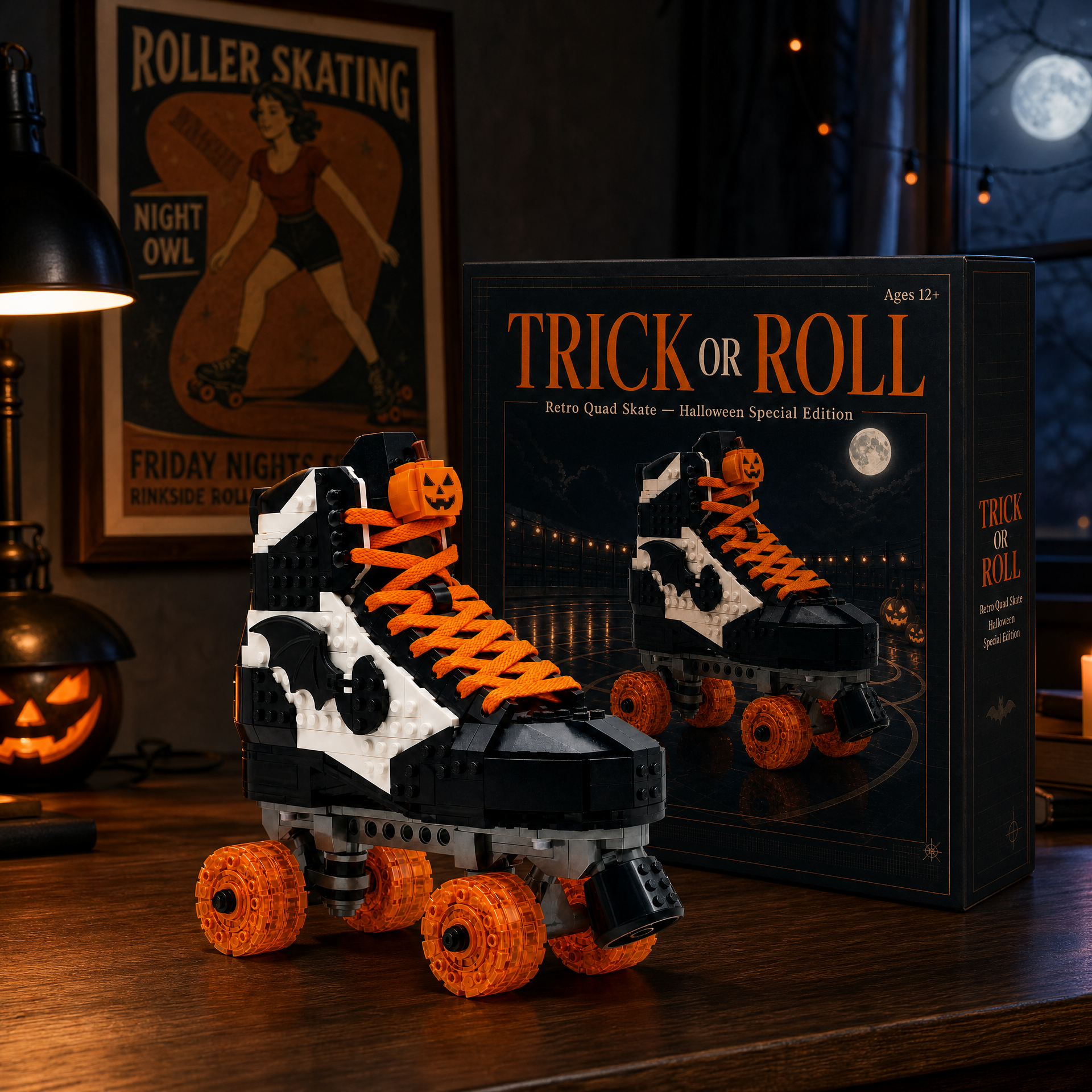 TRICK OR ROLL - Retro Quad Skate