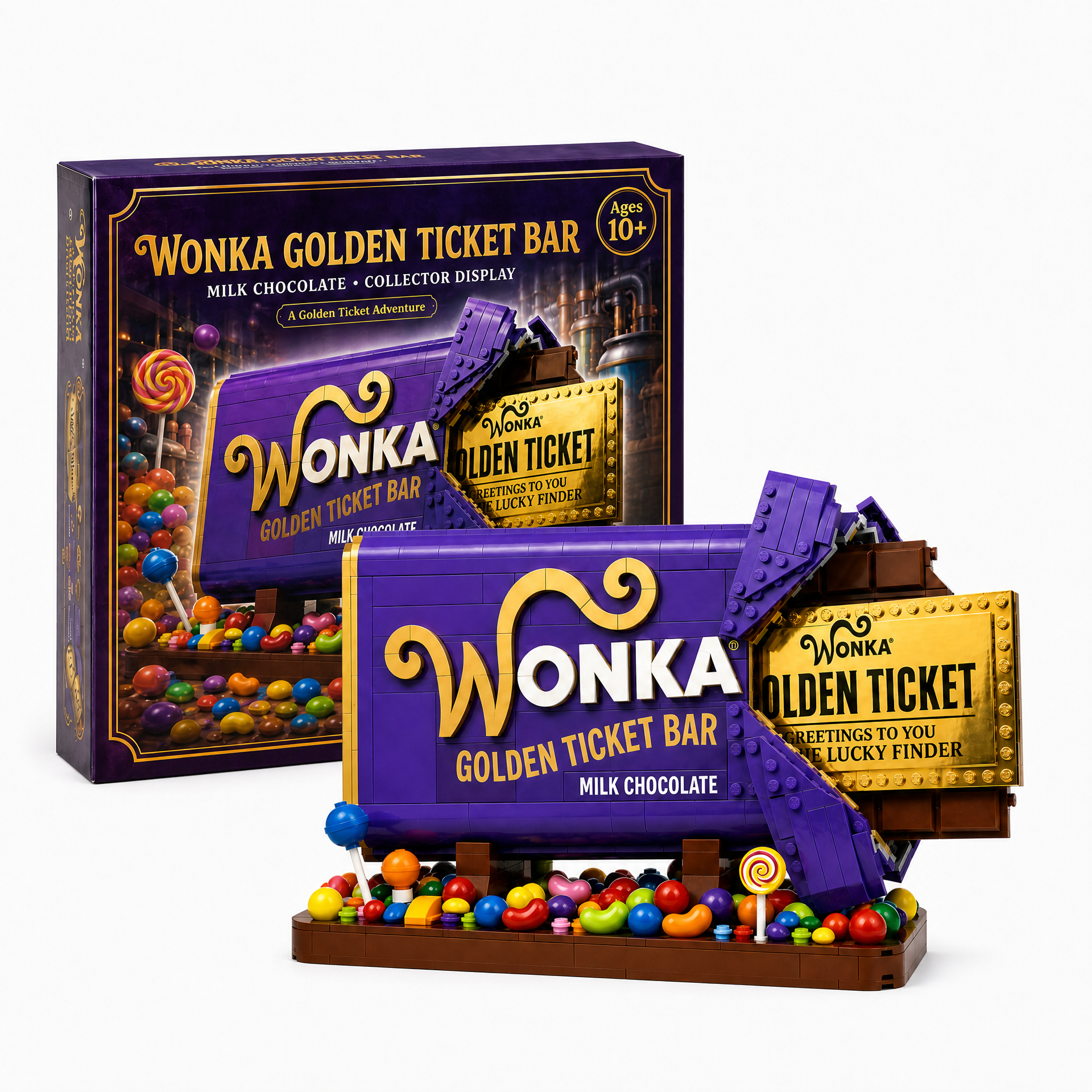 Wonka Golden Ticket Bar: Collector’s Edition