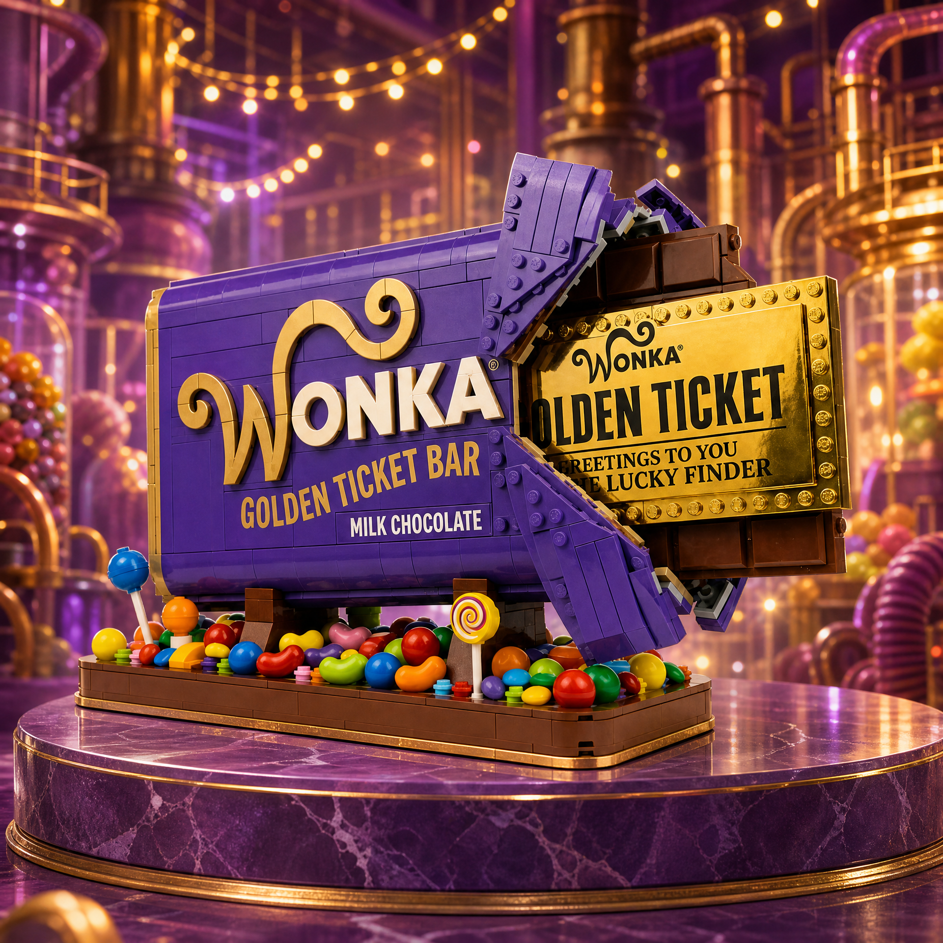 Wonka Golden Ticket Bar: Collector’s Edition