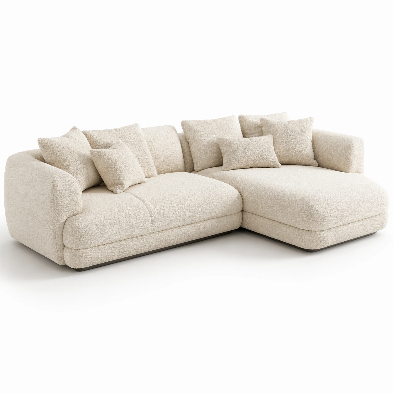 luxverano Ecksofa Gross Stoff Modern-Firoven