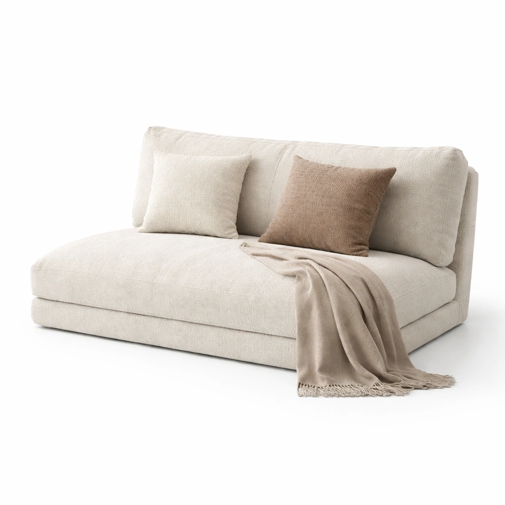luxverano Schlafsofa Minimalistisch Stoff-Firoven