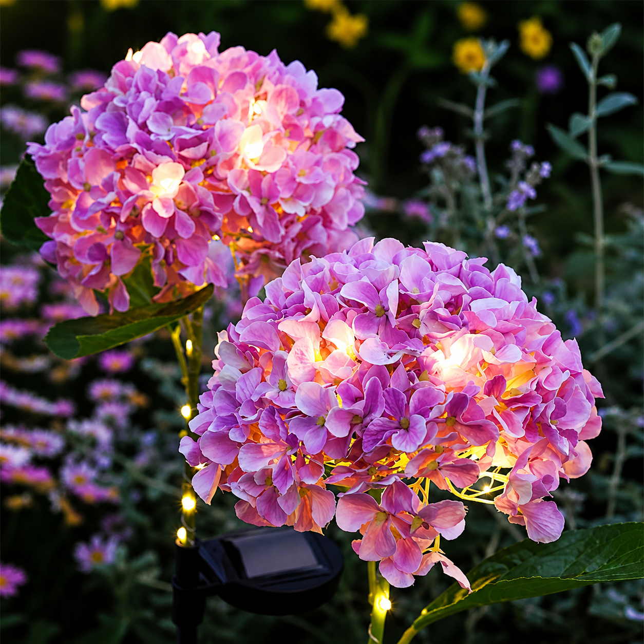 🔥Summer Sale🔥Outdoor Solar Hydrangea Flower Lights