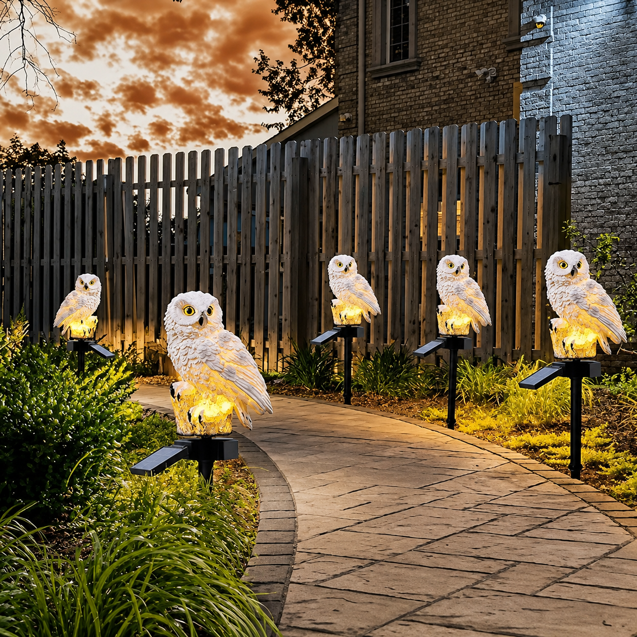 🔥 Holiday Special 50% OFF 🔥 Waterproof Solar Owl Light