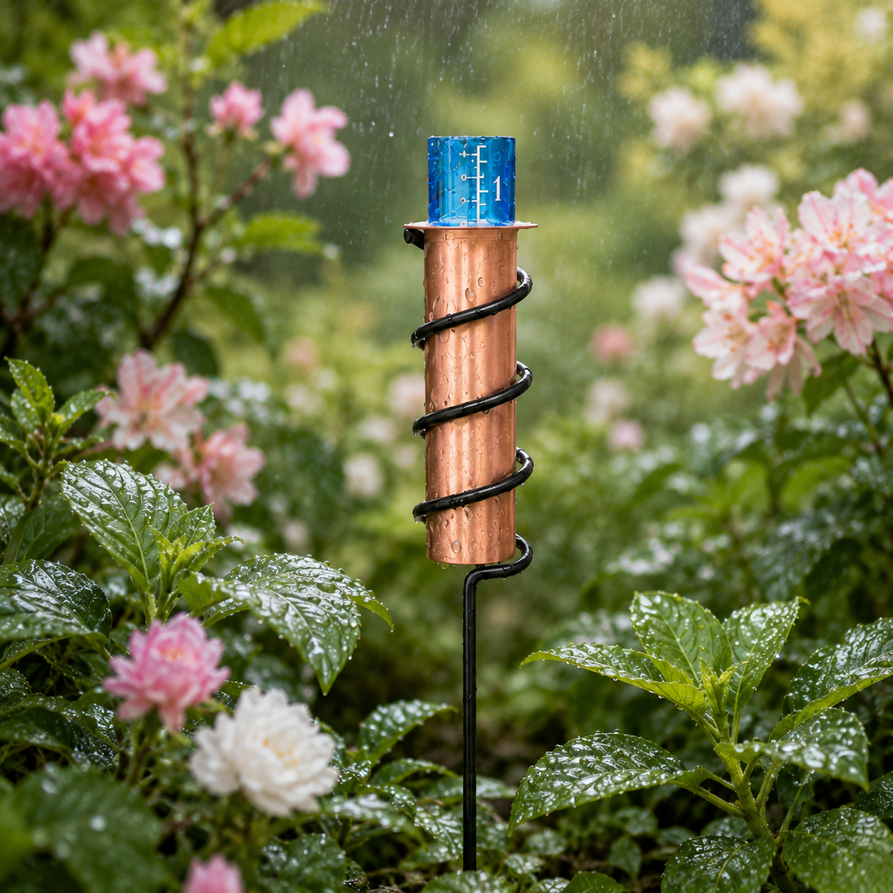 ✨World's Coolest Rain Gauge-This solid copper gauge makes rain fun
