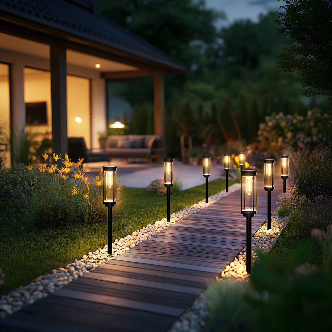Garden Pathway Lights: Solar-Powered Outdoor Lighting Solutions