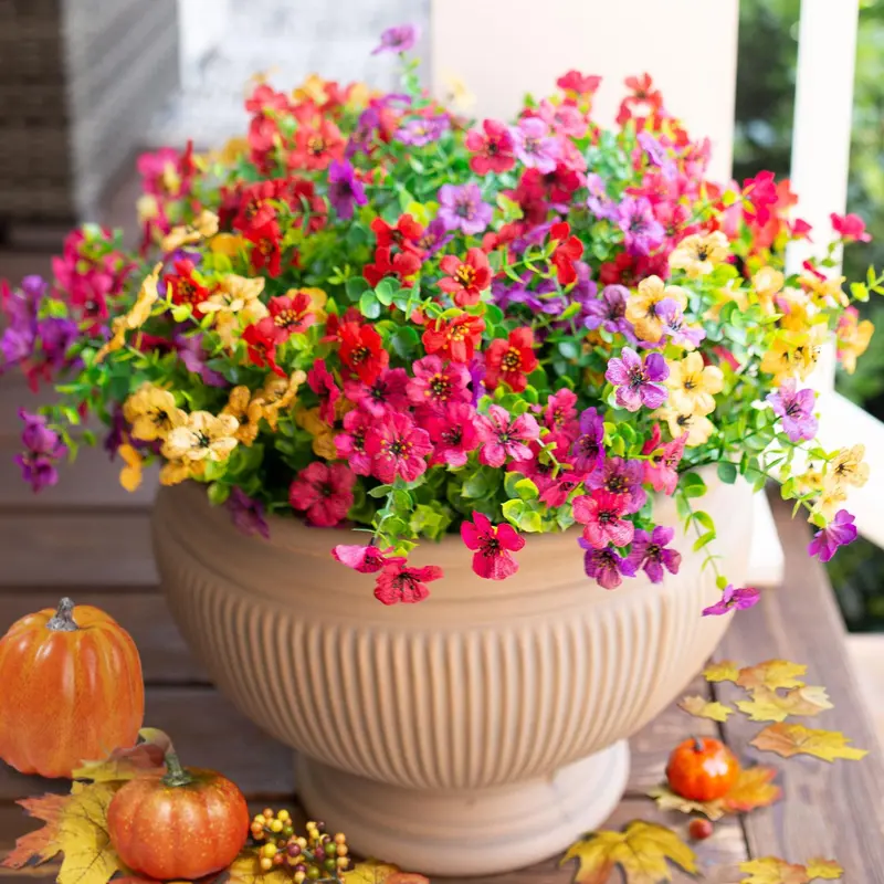 🔥 Artificial Flowers for Outdoor Indoor Garden Home Decoration