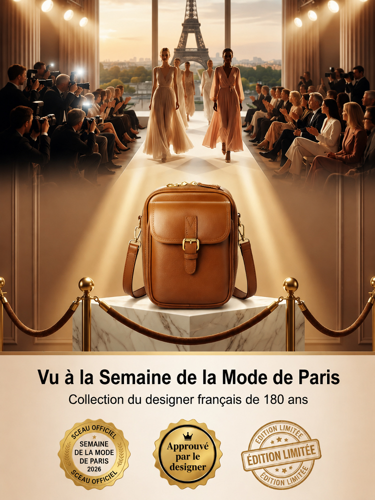 Sac Bandoulière Unisexe Tendance avec Protection RFID | À Moitié Prix ! Haut de gamme et organisation parfaite en un seul sac – offrez-vous cet accessoire digne d'Hollywood pour le prix d'un burger!