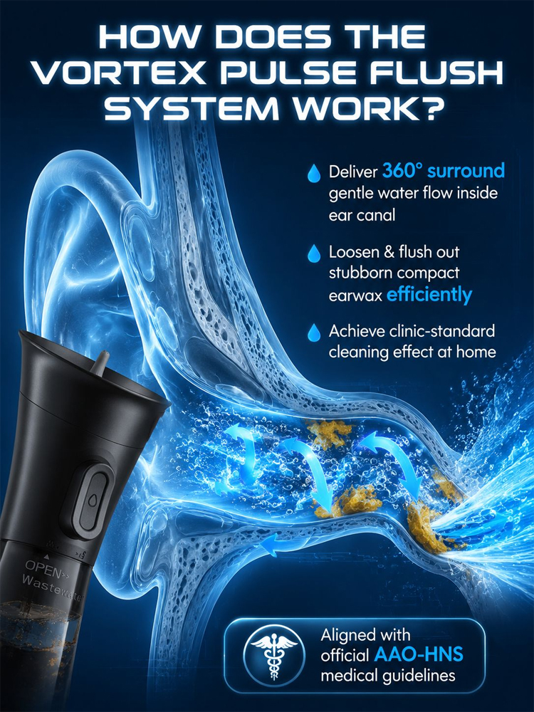 ENT-Approved Home Ear Irrigation Micro-Clinic System