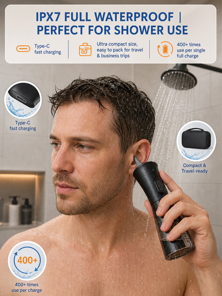 ENT-Approved Home Ear Irrigation Micro-Clinic System