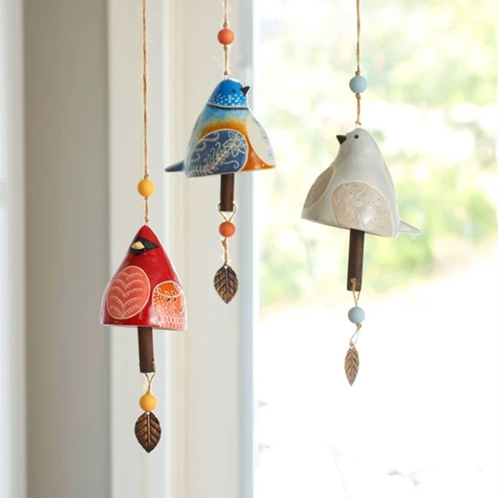 Nature’s Melody Bird Bell – Decorative Hanging Wind Chime