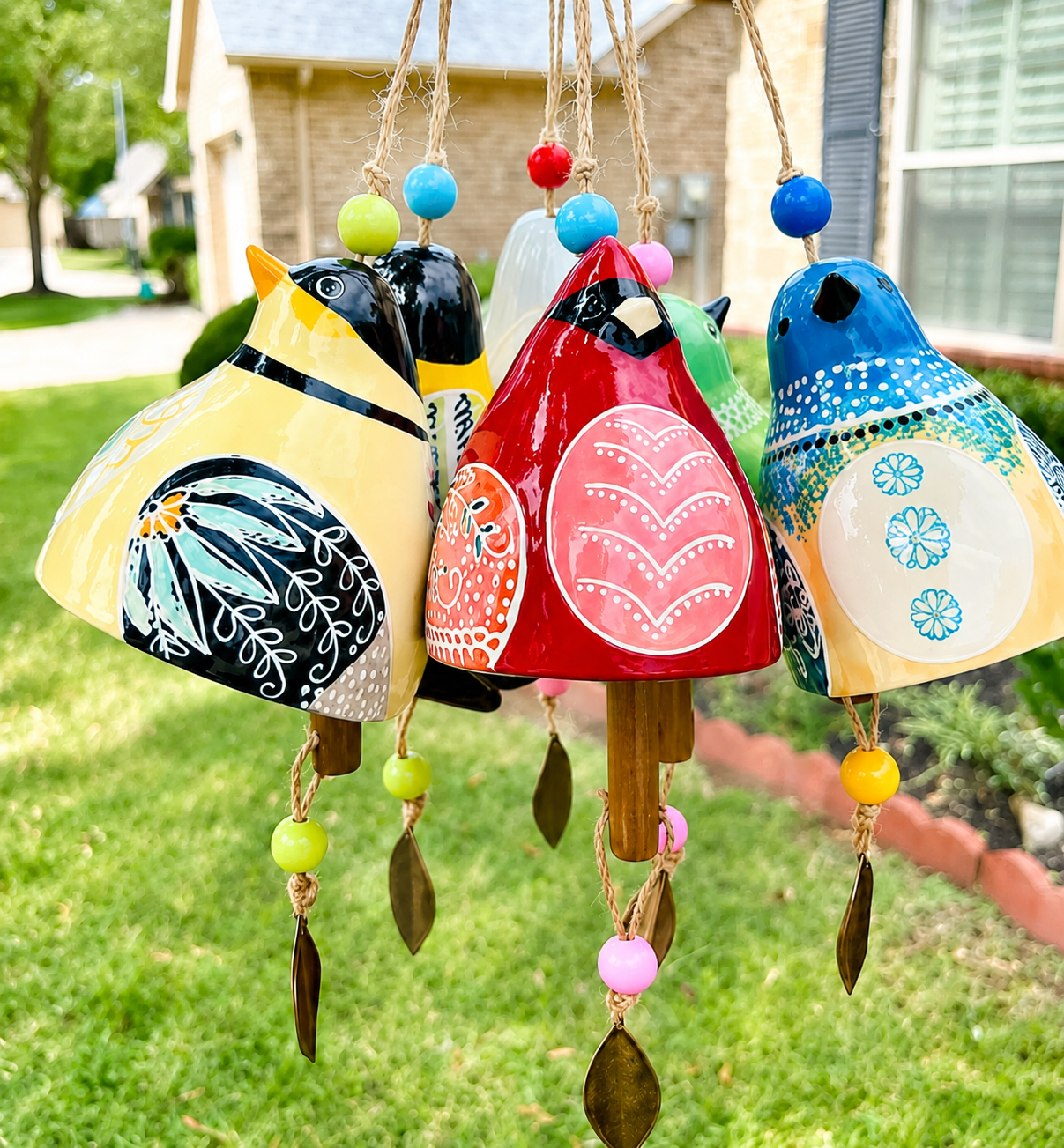 Nature’s Melody Bird Bell – Decorative Hanging Wind Chime
