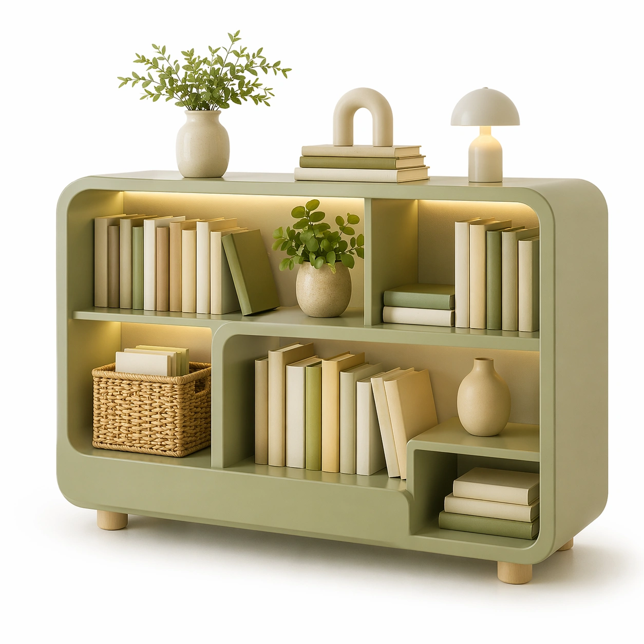 Sideboard Grün-domnira