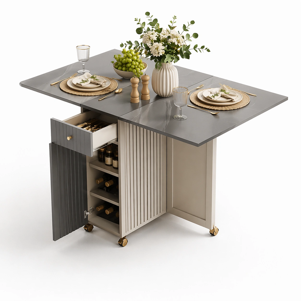 Esstisch Beige-domnira