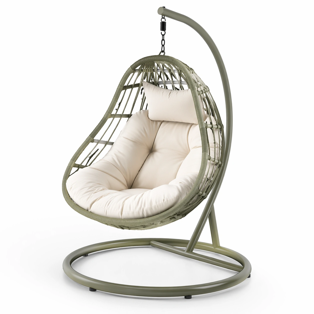 TV Lowboard Beige mit Elektrokamin-domnira