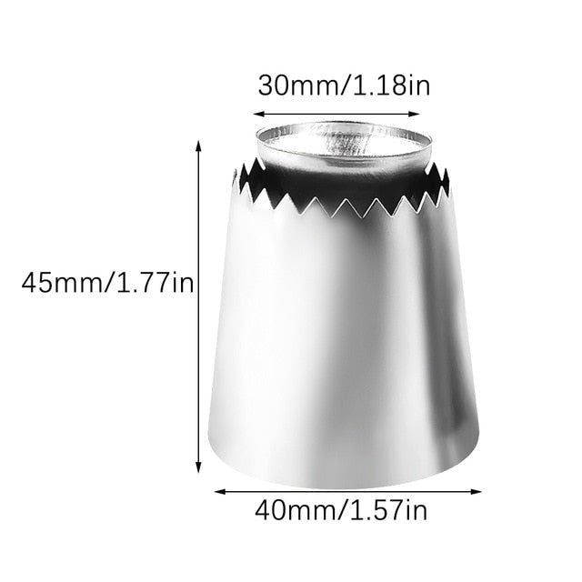 Big Icing Piping Nozzle-Grand Kitchen