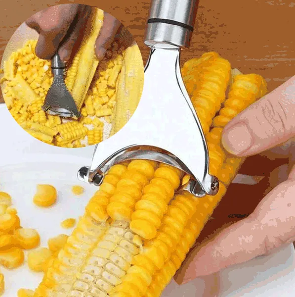 Premium Stainless Steel Corn Peeler-Grand Kitchen