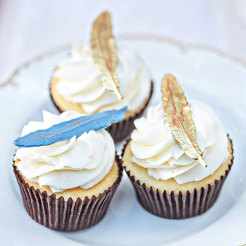 Feathers Fondant Mold-Grand Kitchen