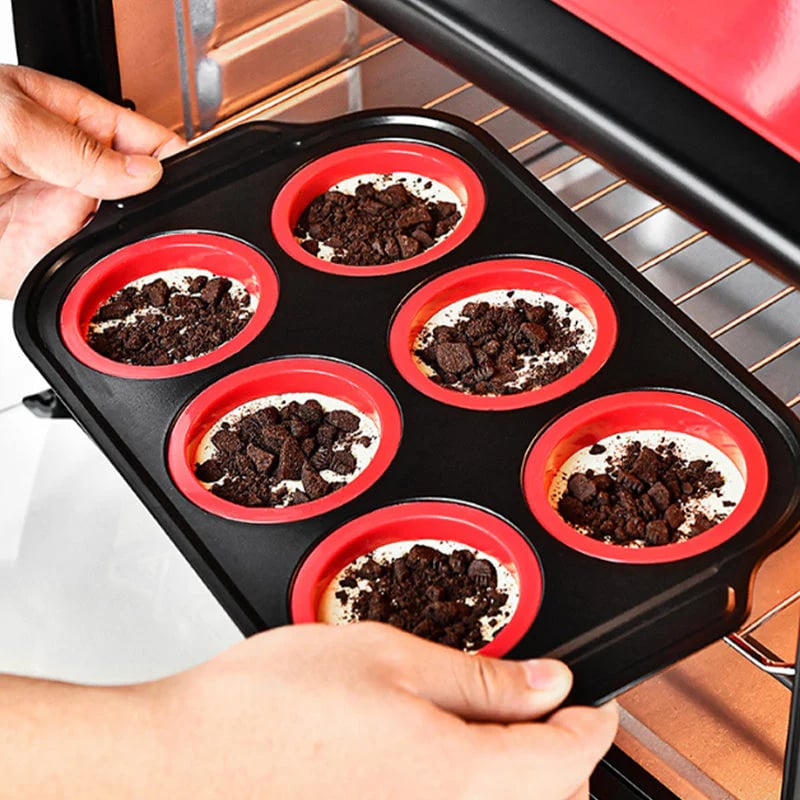 ⏰8-Piece Silicone Bakeware Set