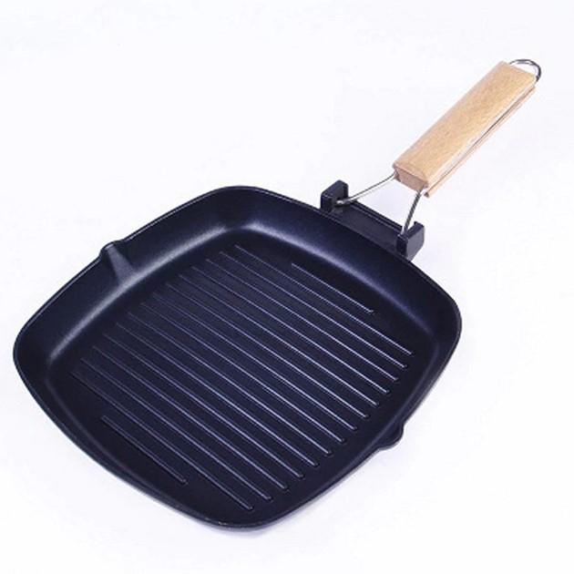 Non-sticky Cast Iron Steak Frying Pan-Grand Kitchen