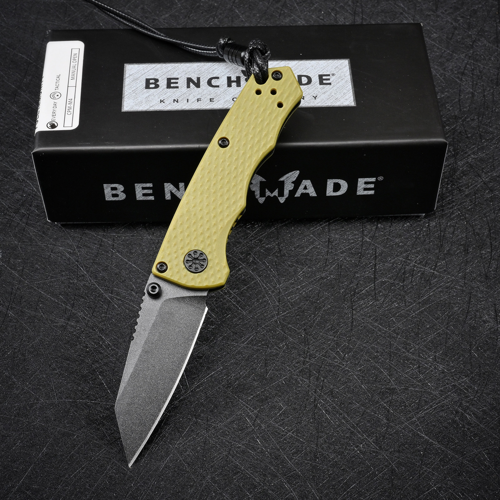 BM 290BK Full Immunity Crater Blau Taschenmesser