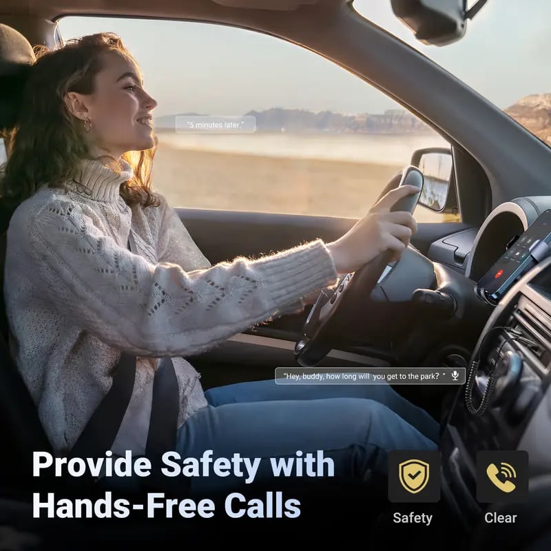 🔥Hot Sale 49% OFF🌟 Aux to Bluetooth 6.0 Car external Bluetooth receiving device