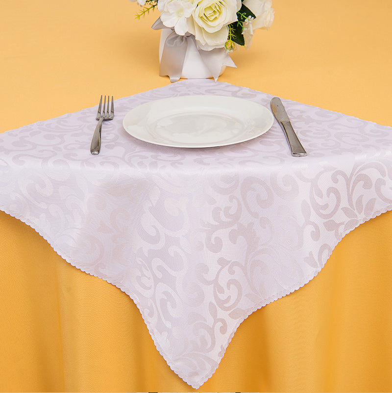 10pcs Polyester Jacquard Table Napkin Dinner Napkins Handkerchiefs-Grand Kitchen