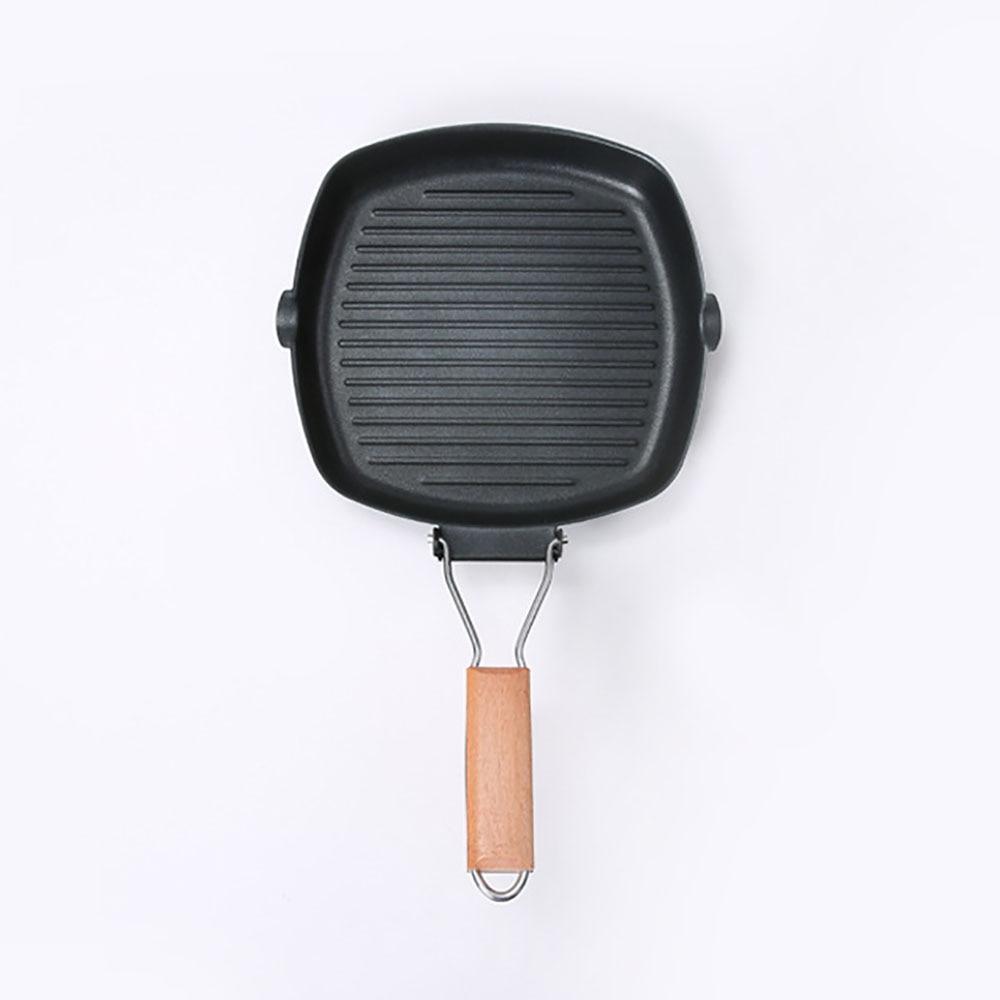 Non-sticky Cast Iron Steak Frying Pan-Grand Kitchen