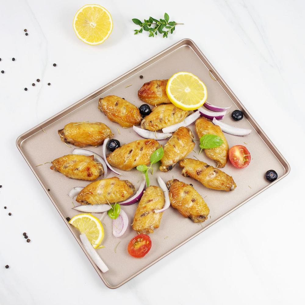 Aluminum Jelly Roll and Cookie Pan With Quick Release Coating-Grand Kitchen