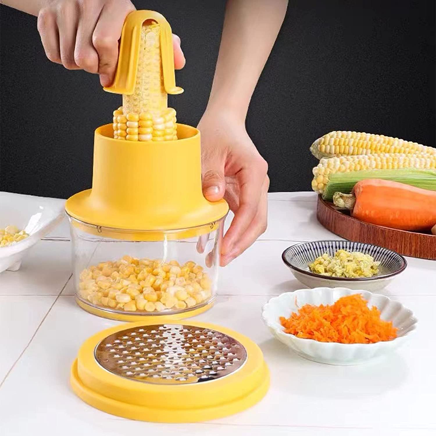 Corn Stripping Tool Corn Cutter-Grand Kitchen