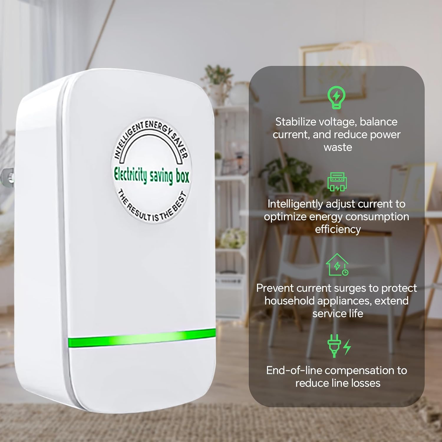 🔥2026 Smart Power Saver⚡ – 30KW Electricity Saving Box (90V–250V)