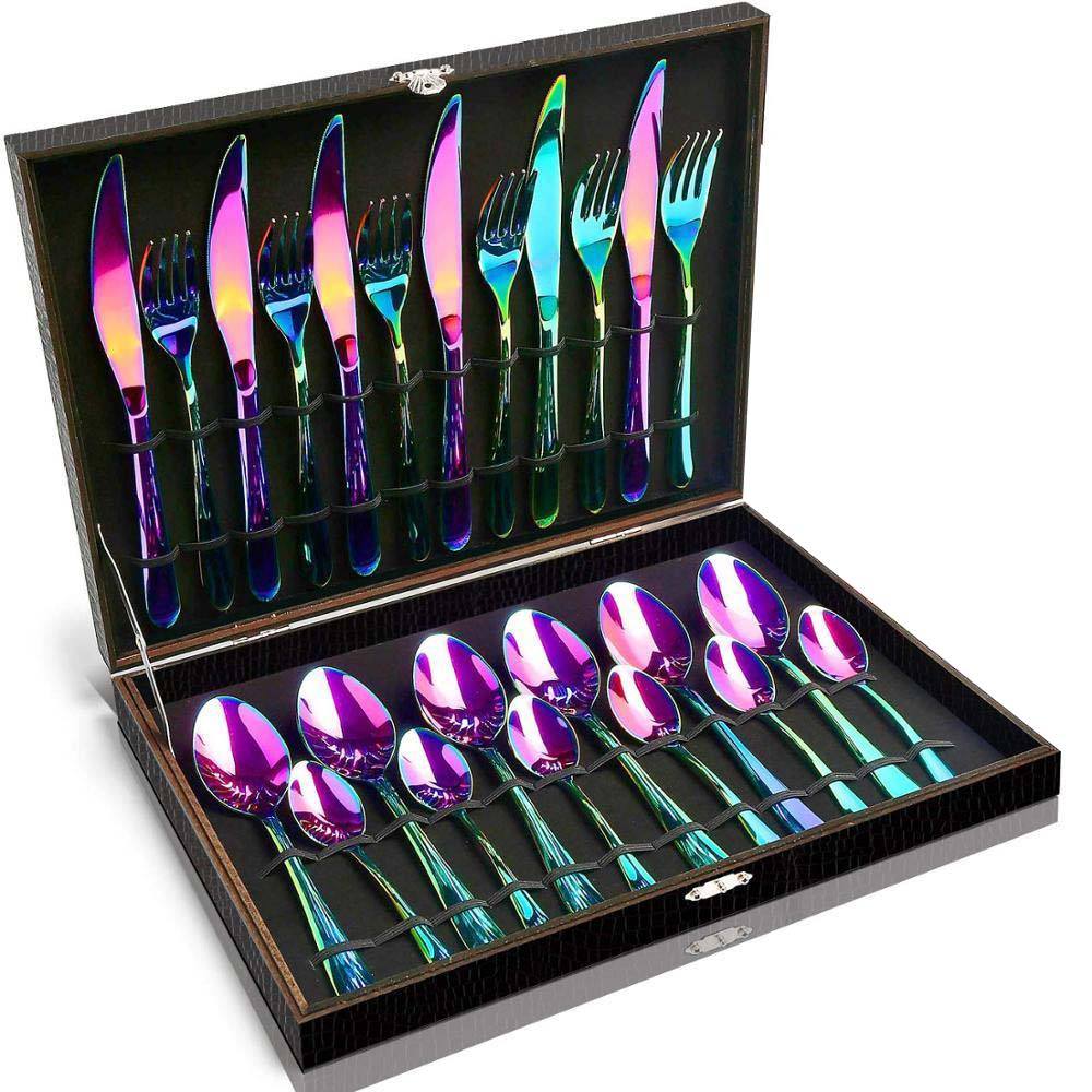 24pcs Gradient Tableware Set-Grand Kitchen