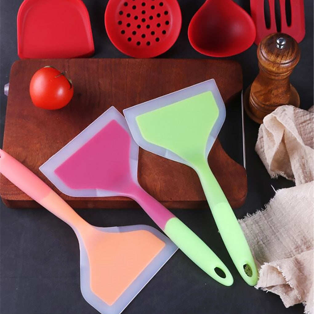Home Cooking Utensils Silicone Spatulas Beef Meat Egg Kitchen Scraper-Grand Kitchen