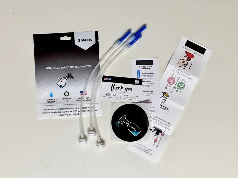 🔥HOT SALE: 49% OFF🔥🌀 360° Tilt Spray Adapter – Turn Any Bottle into a Full-Angle Sprayer