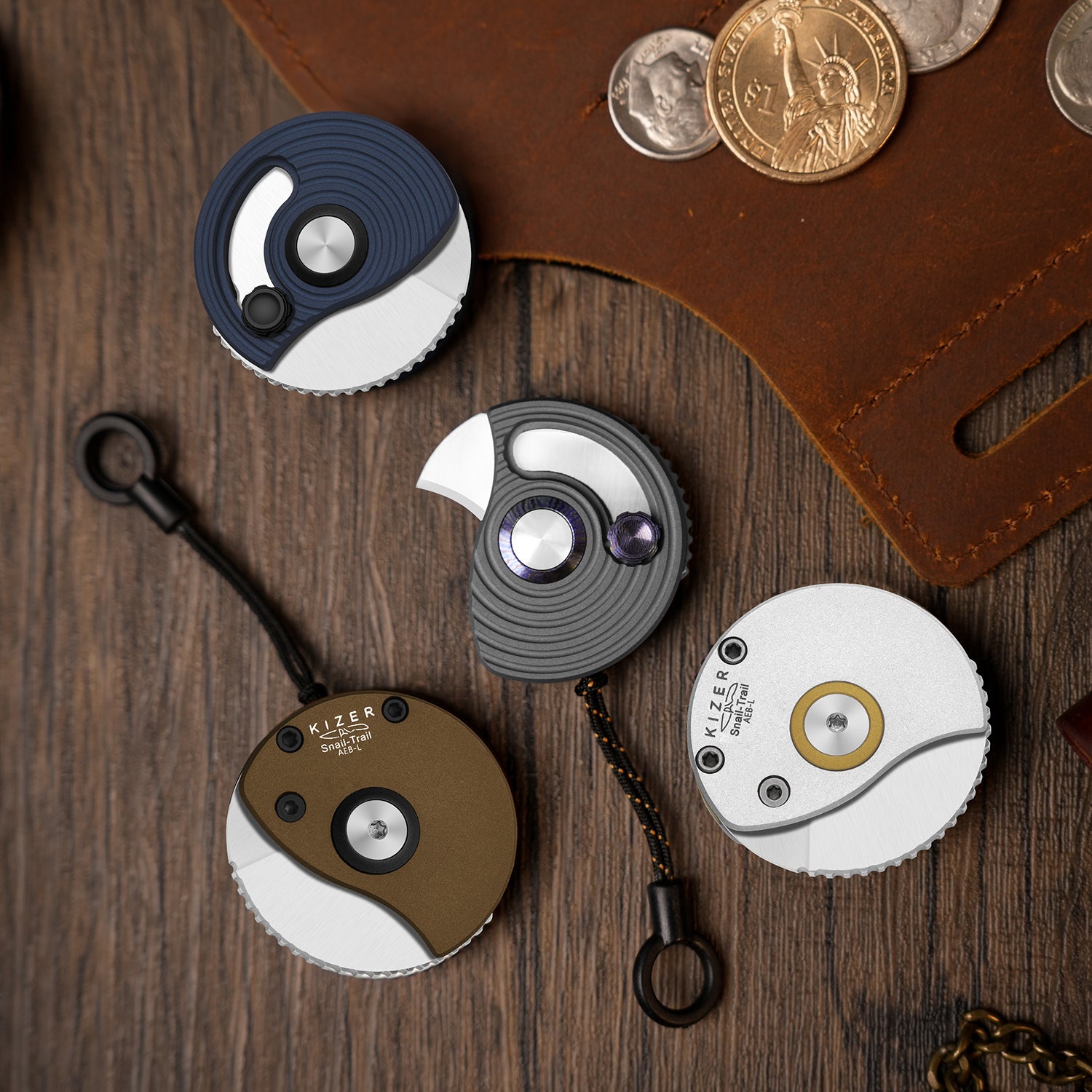 5th Pocket Coin Knife | Detent Slip Joint | M390 