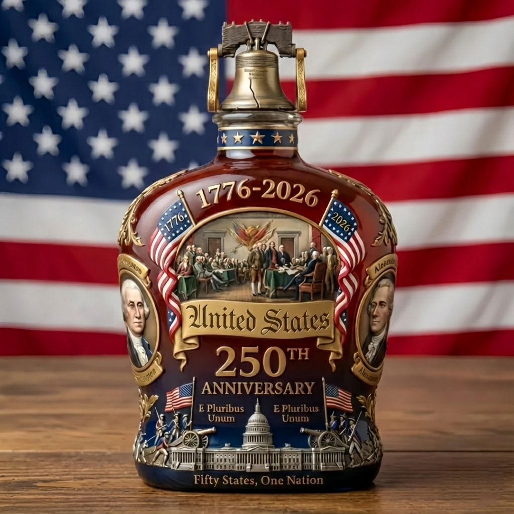 250th Anniversary Limited Edition Whiskey Bottle
