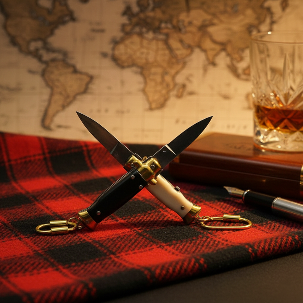 The Classic EDC Mini Pocket Knife Keychain | Everyday Utility Tool