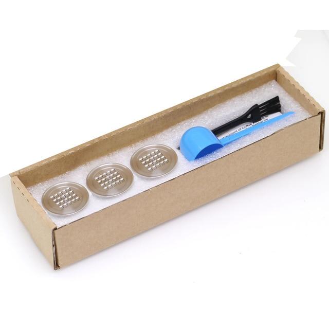 4 Pcs Set Stainless Steel Refillable Coffee Capsule-Grand Kitchen