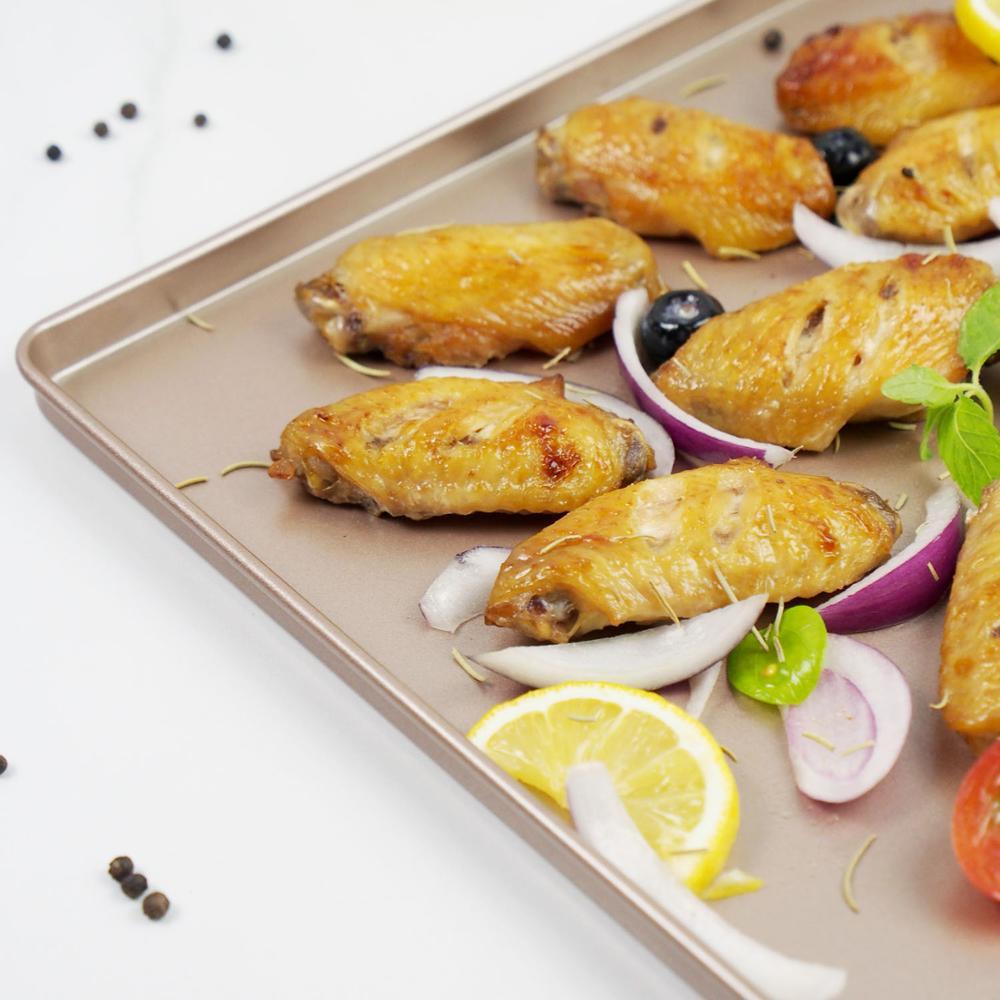 Aluminum Jelly Roll and Cookie Pan With Quick Release Coating-Grand Kitchen