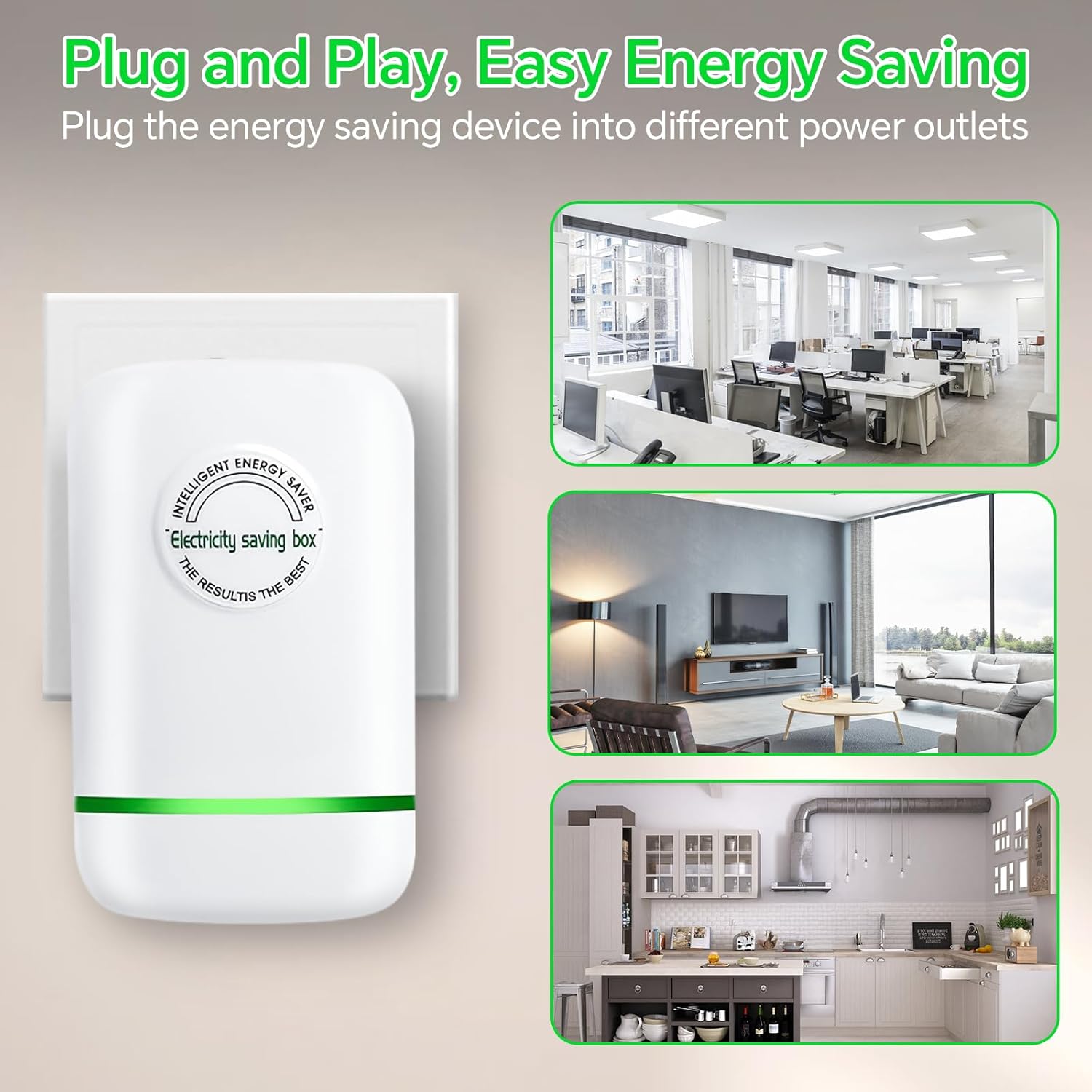 🔥2026 Smart Power Saver⚡ – 30KW Electricity Saving Box (90V–250V)