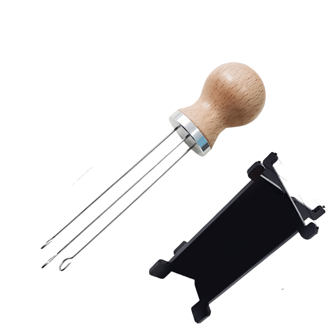 Coffee Tamper Stainless Steel Elasticity Adjustable Pressure Tamper-Grand Kitchen