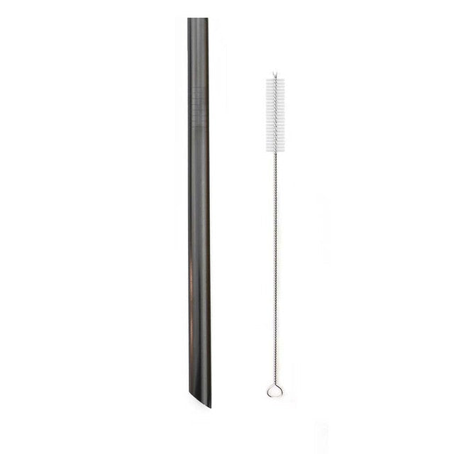 Reusable Drinking Straw Set Wide Metal Straw Stainless Steel Straw-Grand Kitchen