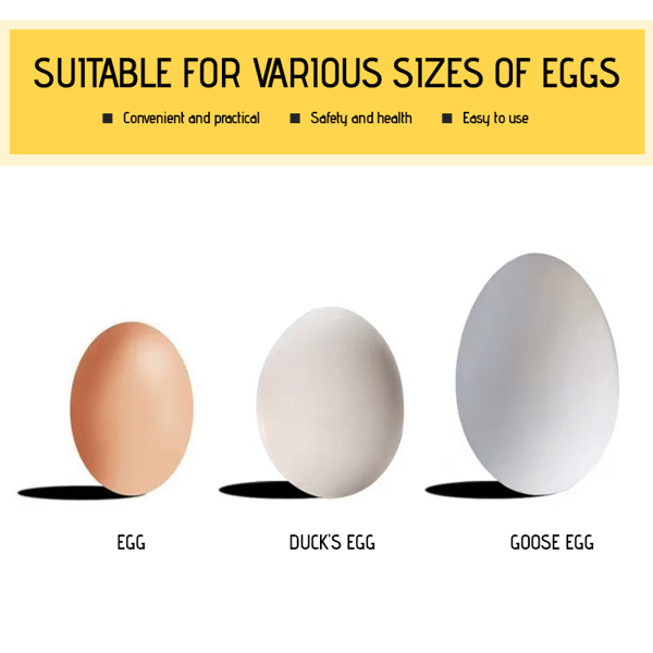 🔥Last Day Promotion - 49% OFF🎁Stainless Steel Egg Cracker Tool🍳🥚
