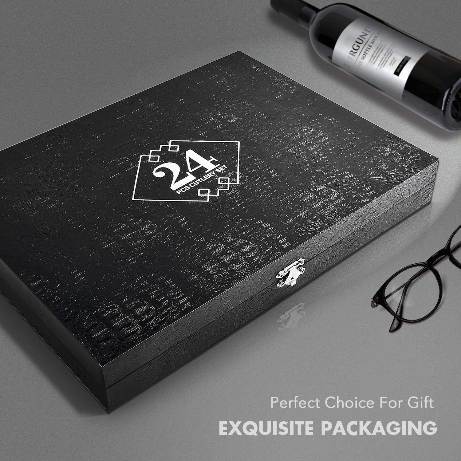 24pcs Cutlery Dinnerware Set-Grand Kitchen